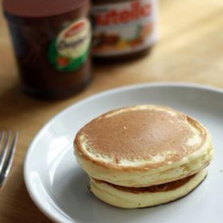 ホットケーキミックスを使わない簡単パンケーキ